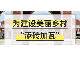 給你一個億！為村民建設一條美麗鄉村，你將如何設計？